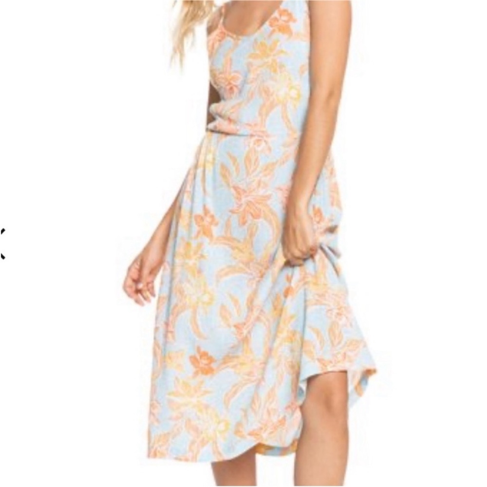 Roxy Land Of All Strappy Midi Dress - Picture 2 of 7